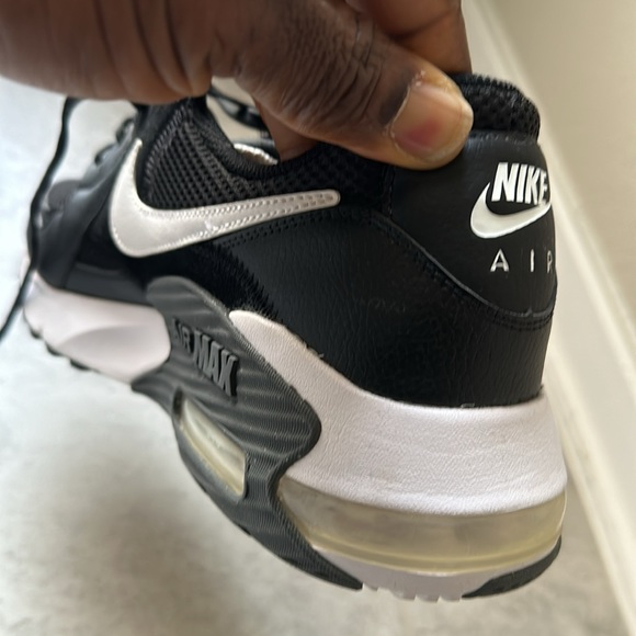 Fairly used Nike Air Max Excee in color black and white, US size 11.5. - Picture 9 of 14